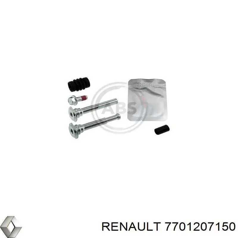 Супорт гальмівний передній лівий 7701207150 Renault (RVI)