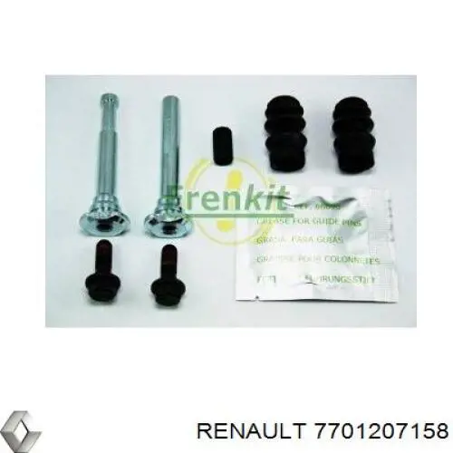 7701207158 Renault (RVI) ремкомплект супорту гальмівного переднього