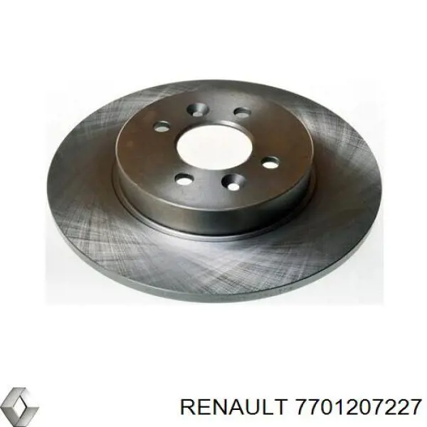 Задні дискові гальма Renault (RVI) 7701207227 ціна, від 33.91 USD