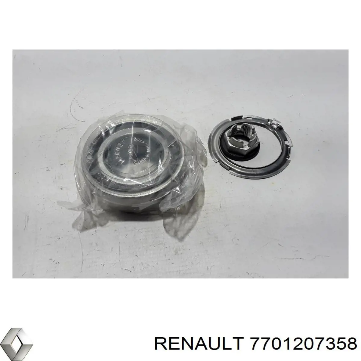 Комплект підшипник маточини передньої Renault (RVI) 7701207358 ціна, від 24.06 USD