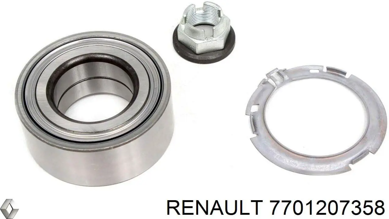 Підшипник маточини передньої 7701207358 Renault (RVI)