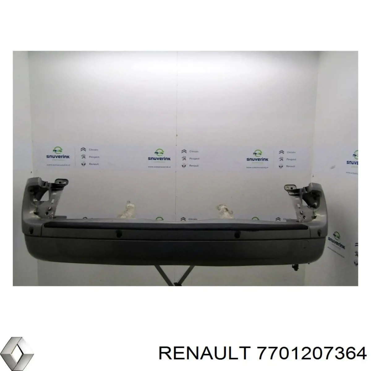 Бампер задний комплект парктроник long на Renault Espace IV 