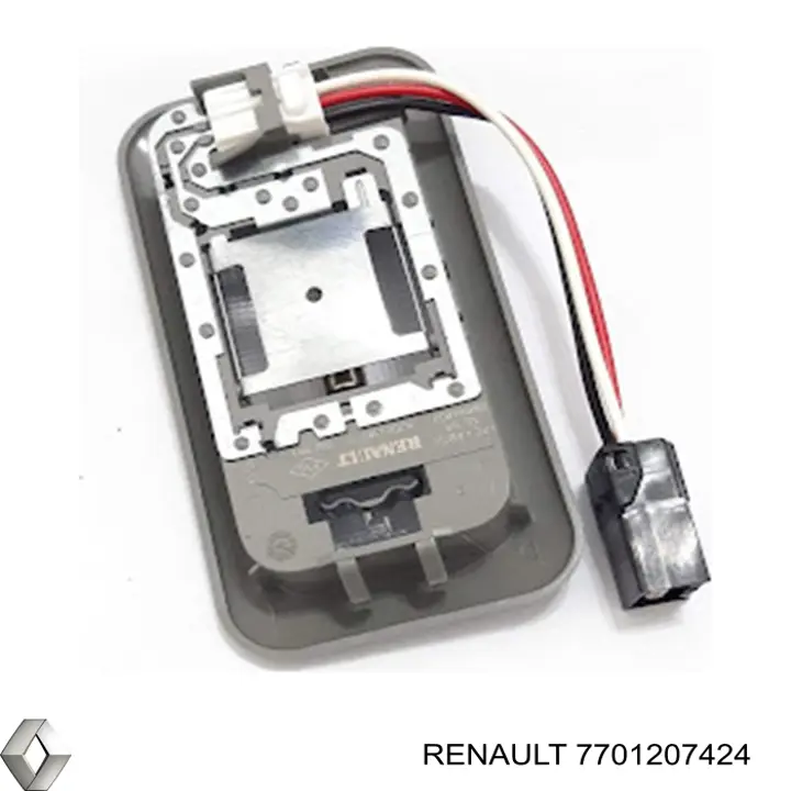 Плафон освітлення салону/кабіни Renault (RVI) 7701207424 ціна, від 12.67 USD