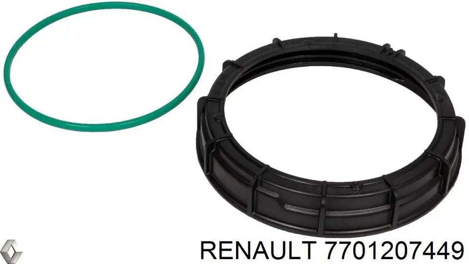 Кришка паливного насоса Renault (RVI) 7701207449
