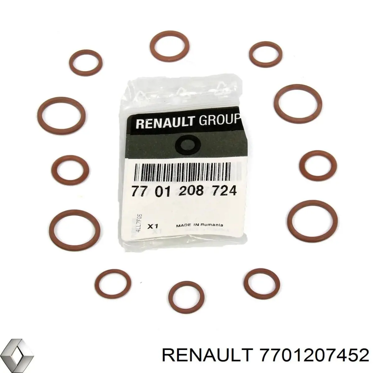 Вентилятора пічки 7701207452 Renault (RVI)