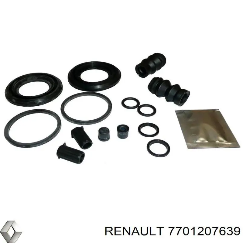 Купити 7701207639 Renault (RVI) Супорт гальмівного, заднього