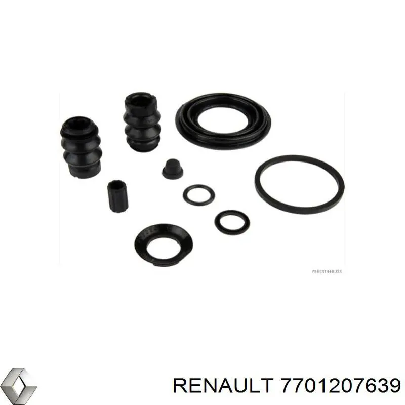 Ремкомплект супорту гальмівного заднього Renault (RVI) 7701207639 ціна, від 7.36 USD