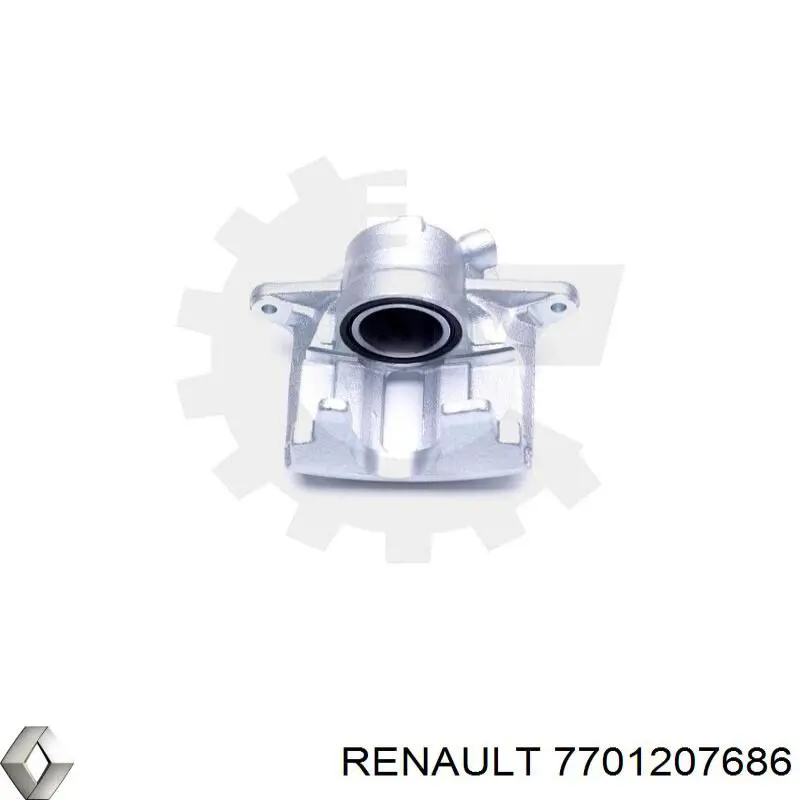 7701207686 Renault (RVI) Супорт гальмівний передній правий