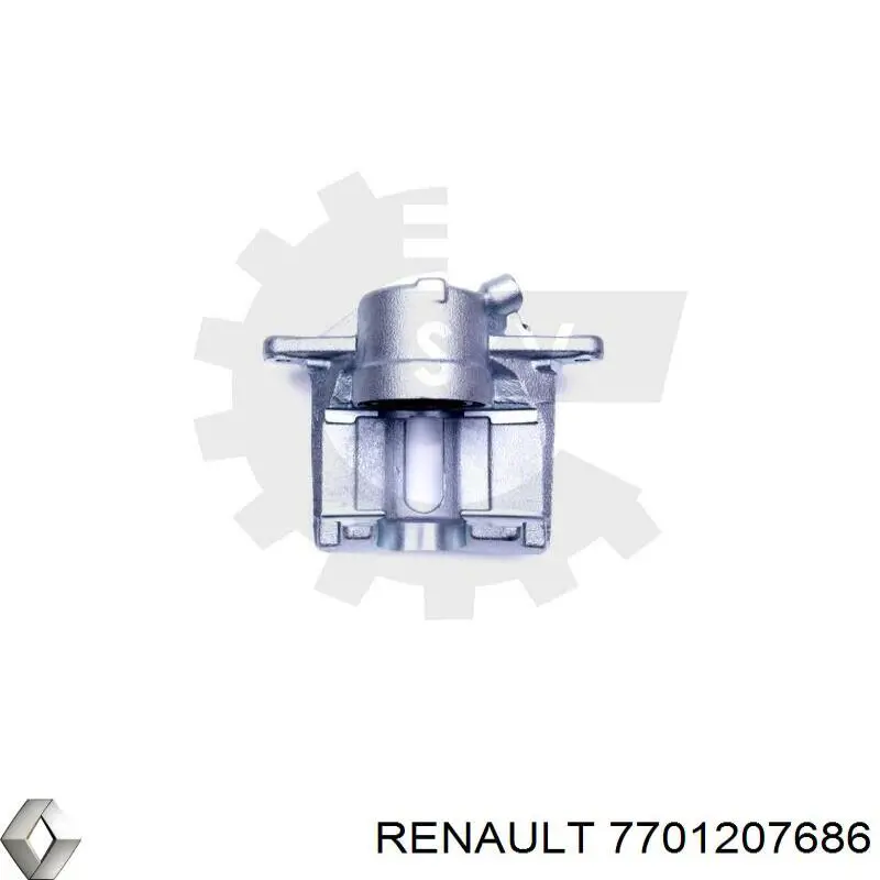 Купити 7701207686 Renault (RVI) Супорт гальмівний передній правий