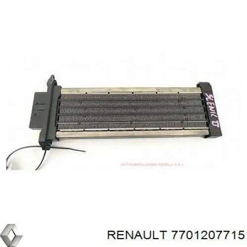 Електропідігрівач повітря системи опалення салону Renault (RVI) 7701207715 ціна, від 14.66 USD