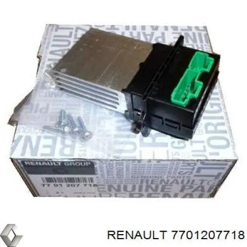 Резистор пічки 7701207718 Renault (RVI)