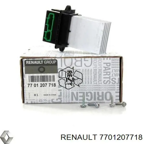 Купити 7701207718 Renault (RVI) Їжак обігрівача
