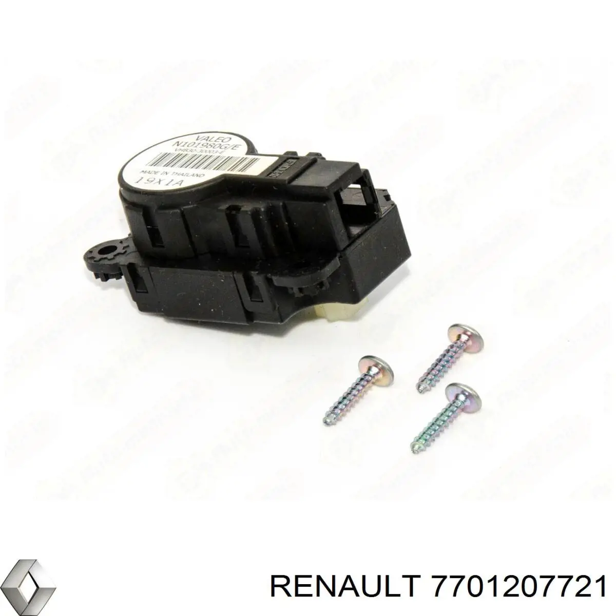 Клапан/ актуатор приводу заслінки EGR Renault (RVI) 7701207721 ціна, від 15.39 USD