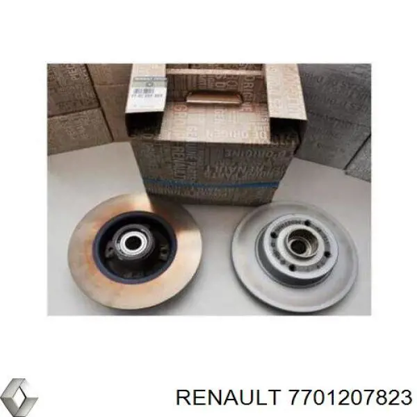 Задні дискові гальма Renault (RVI) 7701207823 ціна, від 58.74 USD