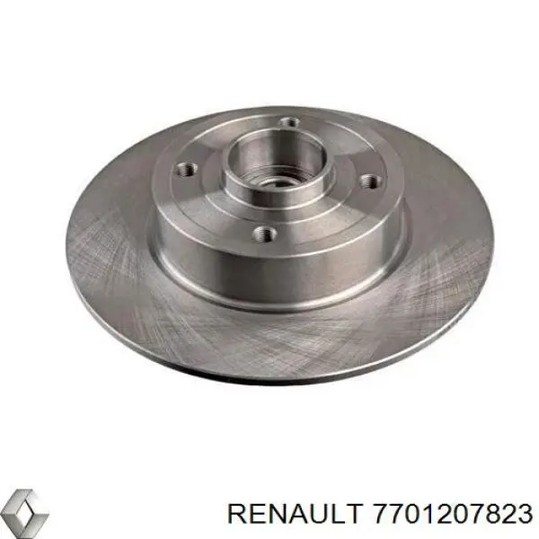 7701207823 Renault (RVI) диск гальмівний задній