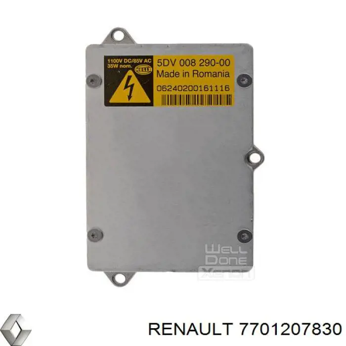 Блок розпалювання, ксенон 7701207830 Renault (RVI)