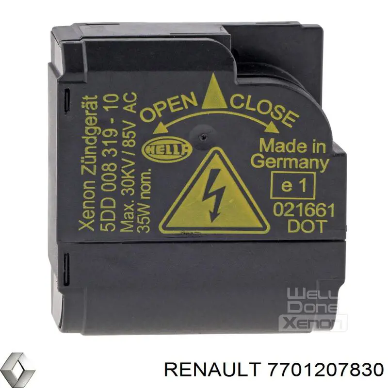 Купити 7701207830 Renault (RVI) Блок розпалювання, ксенон