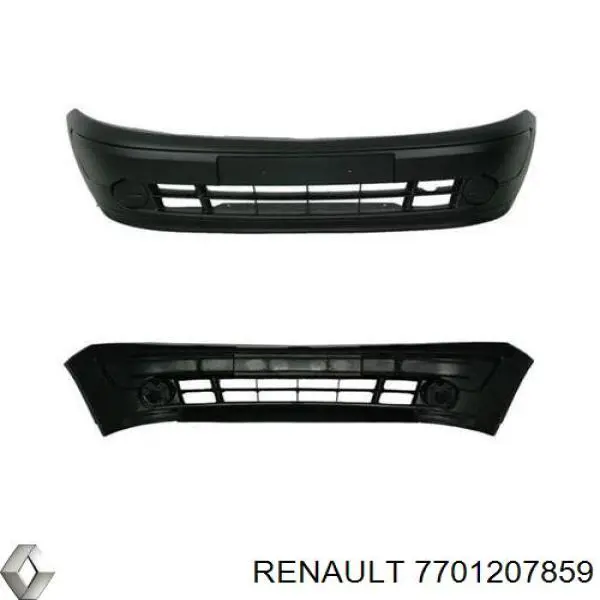 Бампер на авто Renault (RVI) 7701207859 ціна, від  USD