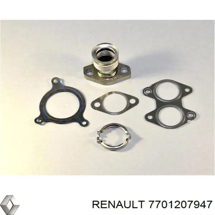 Прокладка EGR-клапана рециркуляції 7701207947 Renault (RVI)