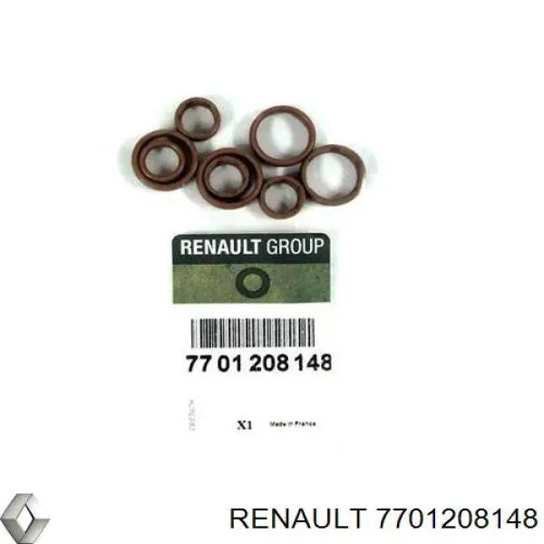 Купити 7701208148 Renault (RVI) Кільце ущільнювальне трубки кондиціонера