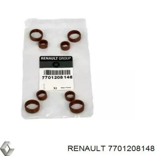 Кільце ущільнювальне трубки кондиціонера 7701208148 Renault (RVI)