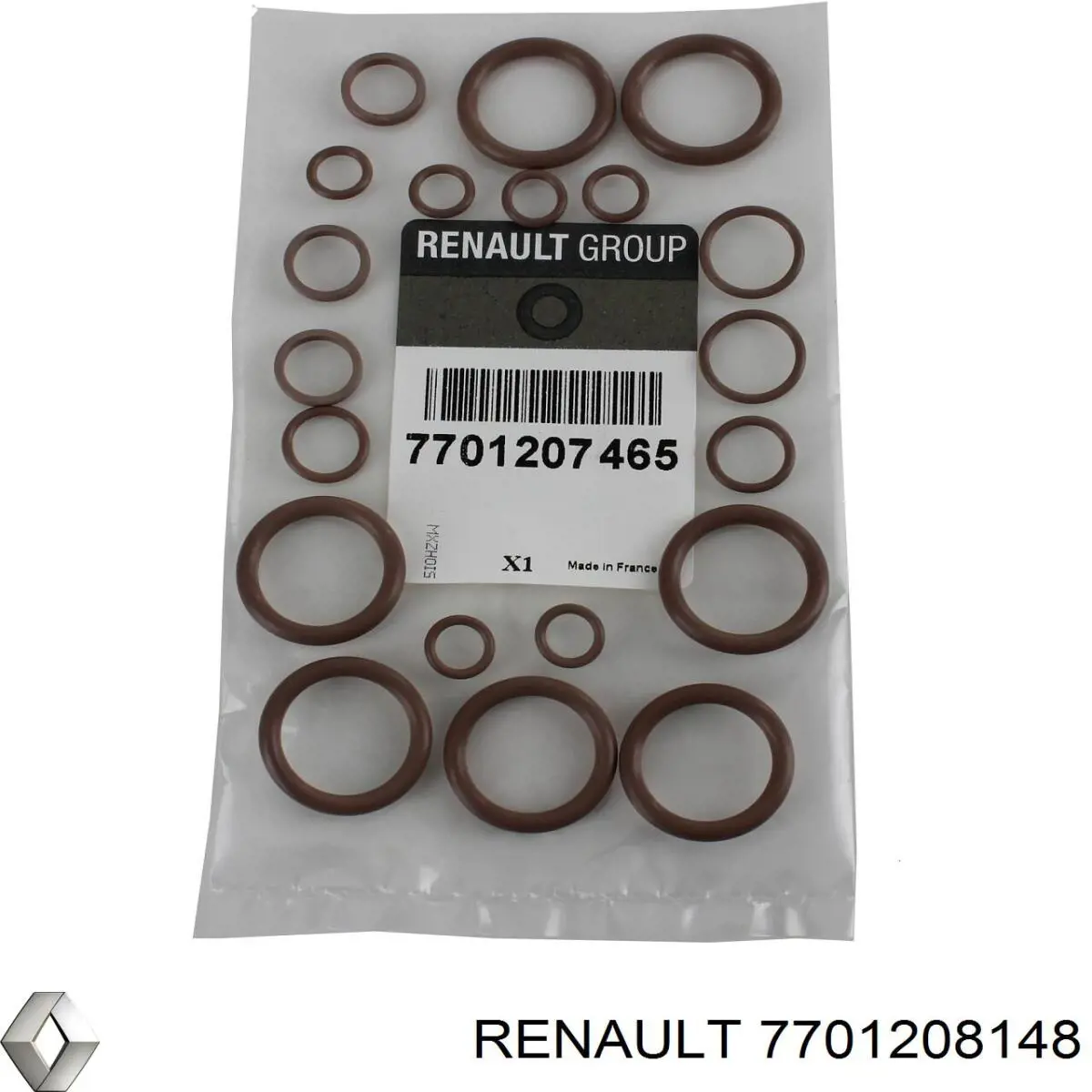Кільце ущільнювальне трубки кондиціонера Renault (RVI) 7701208148 ціна, від 38.41 USD