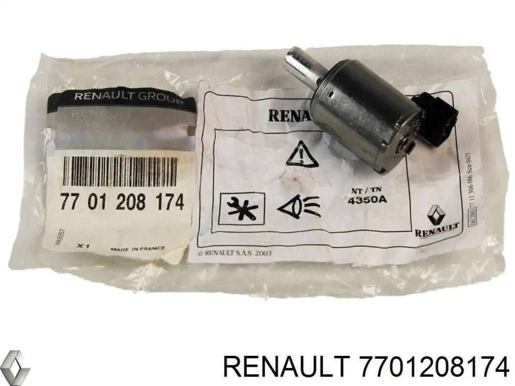 Соленоїд перемикання Renault (RVI) 7701208174 ціна, від 75.24 USD