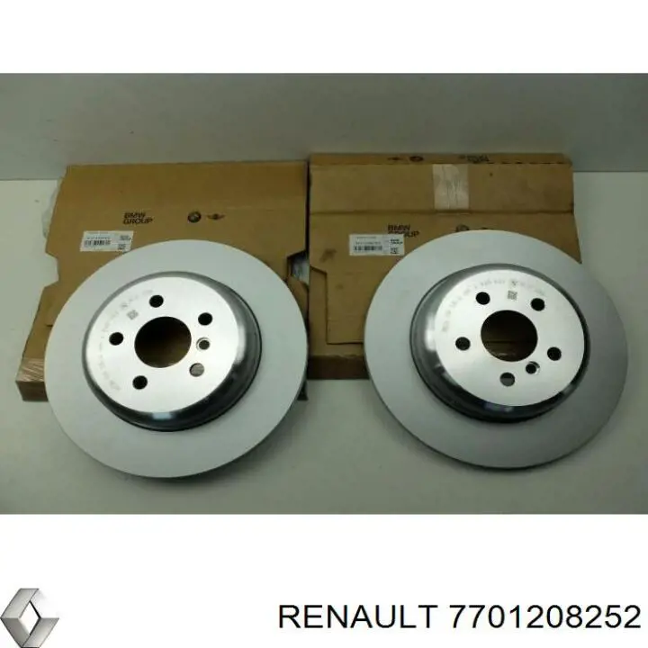 Диск гальмівний передній Renault (RVI) 7701208252