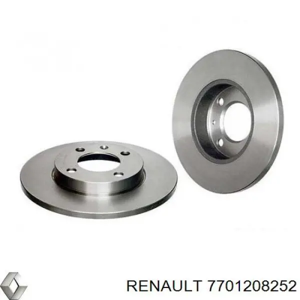 Диск переднього гальма Renault (RVI) 7701208252 ціна, від 24.25 USD