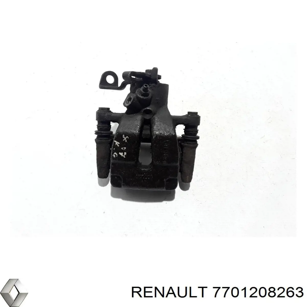 Задній гальмівний супорт лівий Renault (RVI) 7701208263