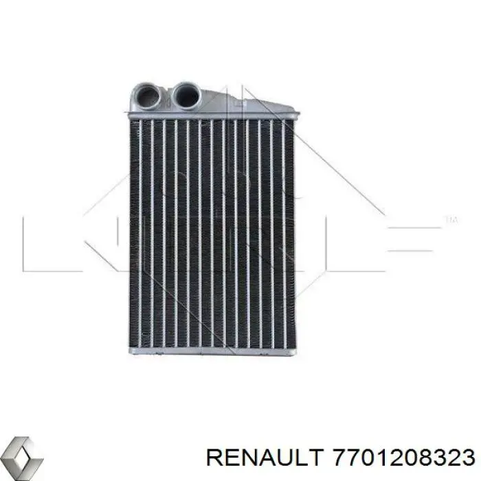 Радіатор пічки (обігрівача) Renault (RVI) 7701208323 ціна, від 29.24 USD