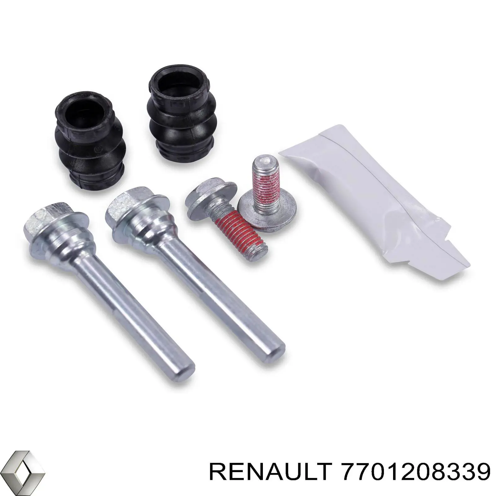 Ремкомплект супорту гальмівного переднього Renault (RVI) 7701208339 ціна, від 21.35 USD