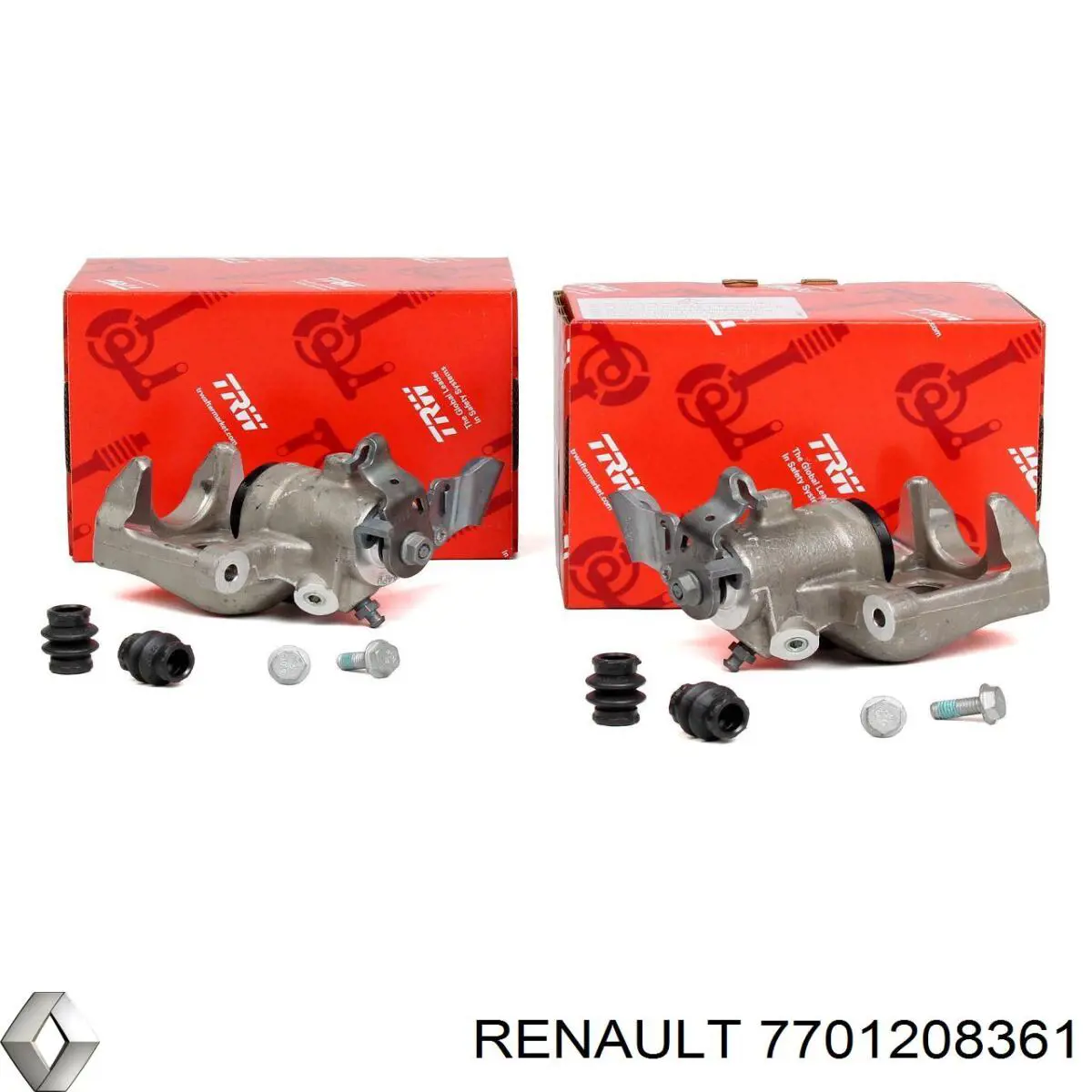 Купити 7701208361 Renault (RVI) Супорт задній лівий