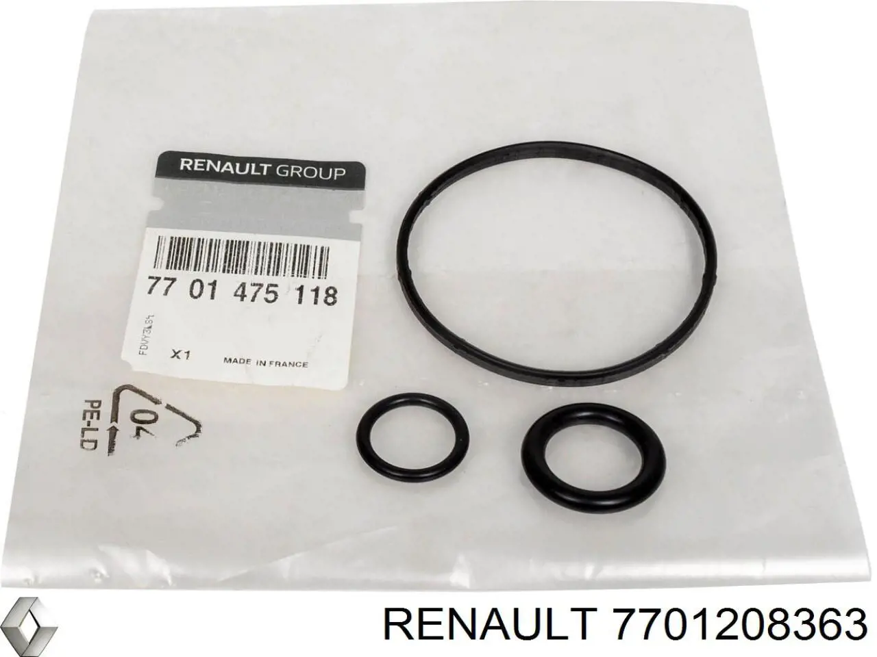 Купити 7701208363 Renault (RVI) Ремкомплект компресора кондиціонера