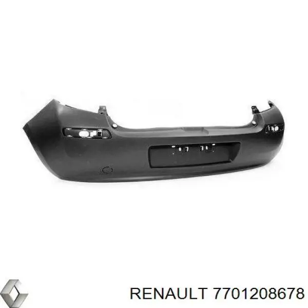 Кожух бампера заднього Renault (RVI) 7701208678 ціна, від 68.72 USD