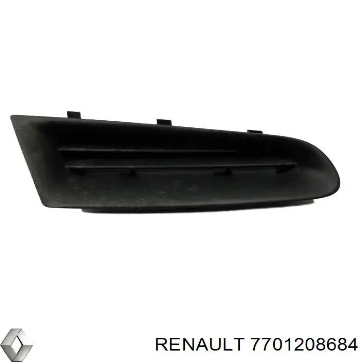 Купити 7701208684 Renault (RVI) Захисна решітка радіатора