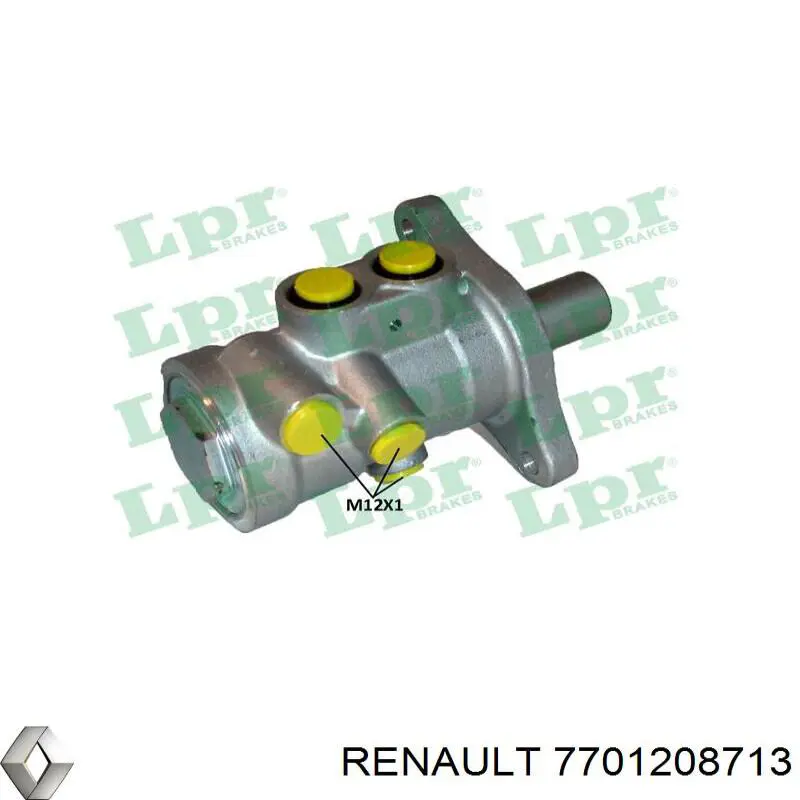 7701208713 Renault (RVI) Циліндр гальмівний, головний