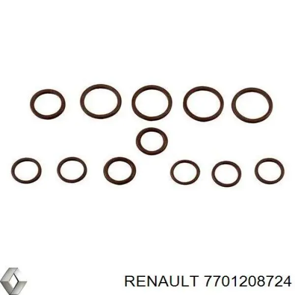 7701208724 Renault (RVI) кільце ущільнювальне трубки кондиціонера