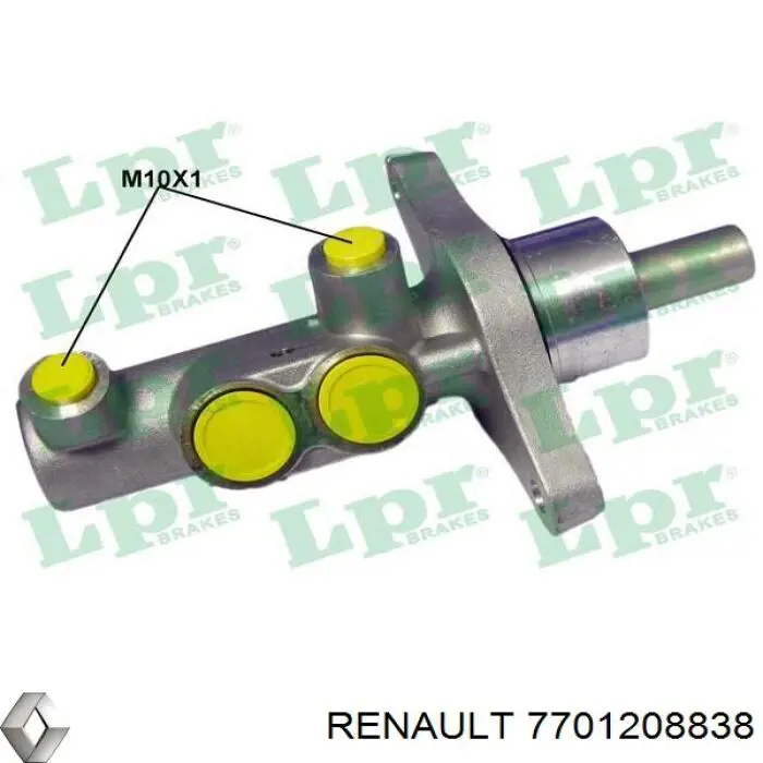 Головний гальмівний циліндр 050705 Metelli