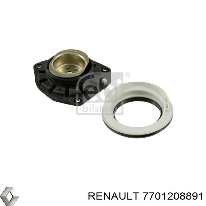 Опора стійки амортизатора переднього Renault (RVI) 7701208891 ціна, від 52.69 USD