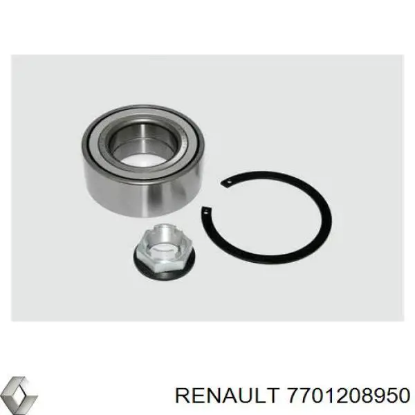 Підшипник маточини передньої 7701208950 Renault (RVI)