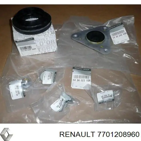 Купити 7701208960 Renault (RVI) Кулак поворотний передній правий