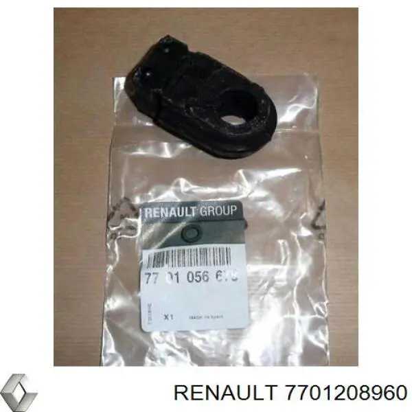 Цапфа - поворотний кулак передній, правий 7701208960 Renault (RVI)