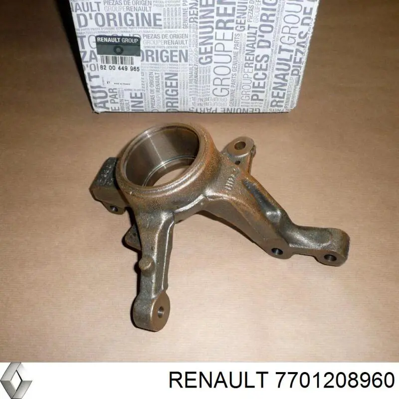 Вісь передня і поворотні кулаки Renault (RVI) 7701208960 ціна, від 392.31 USD