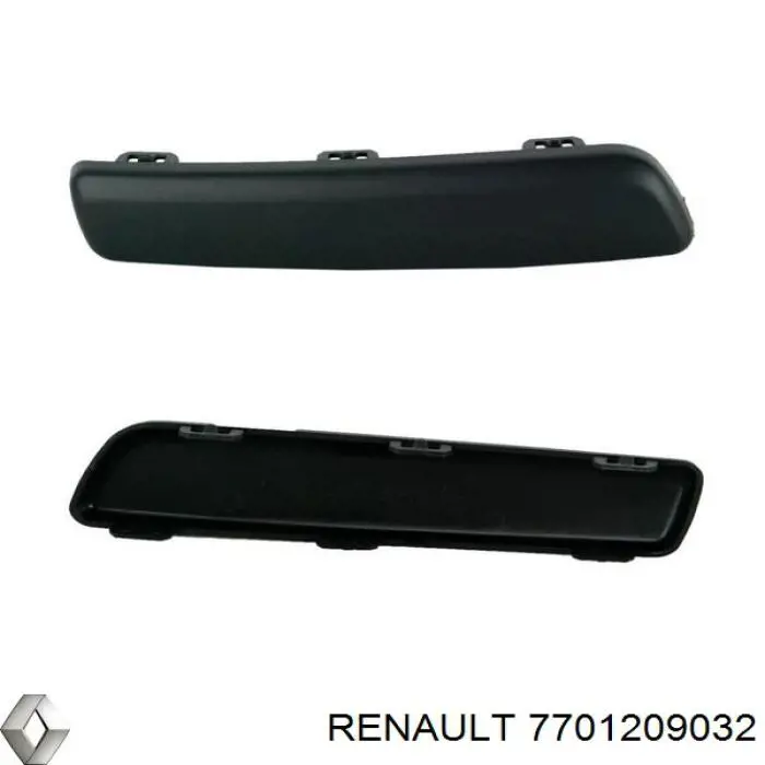 Купити 6055969J Polcar Накладка бампера заднього