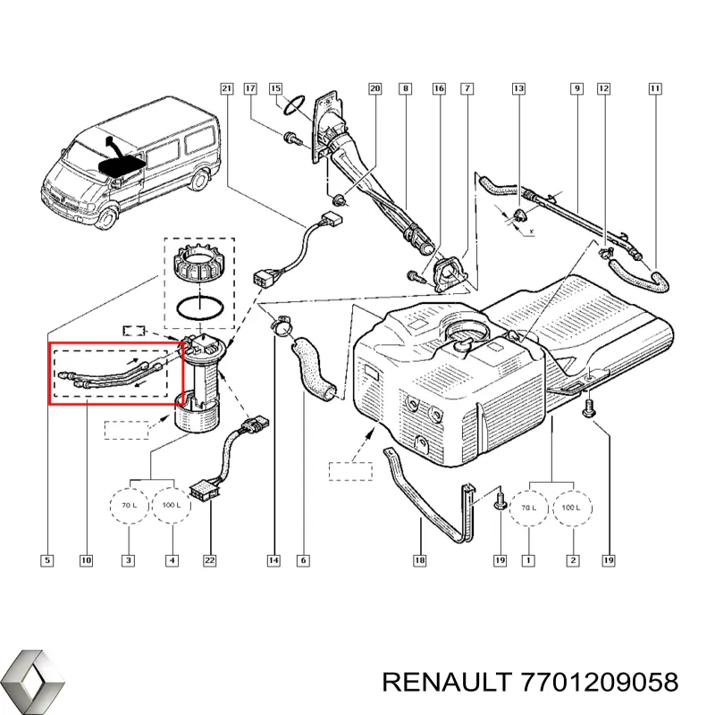  7701209058 Renault (RVI)