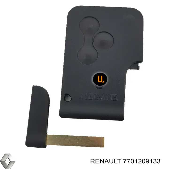 Купити 7701209133 Renault (RVI) Ключ замка запалювання