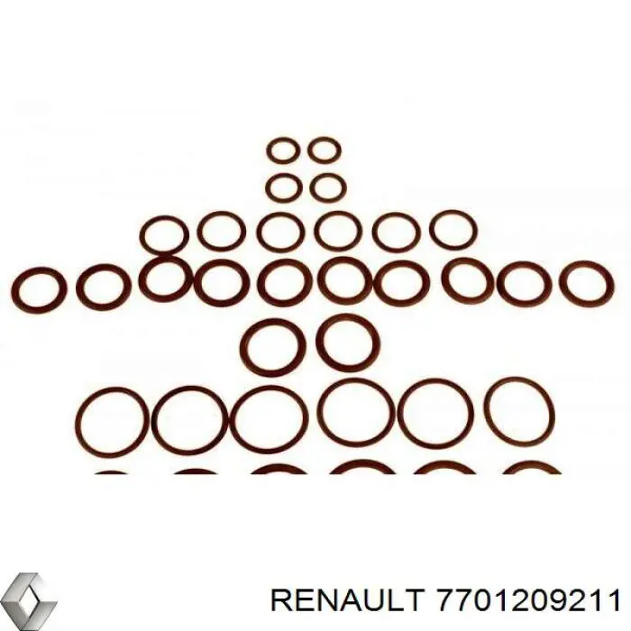 Купити 7701209211 Renault (RVI) Кільце ущільнювальне трубки кондиціонера