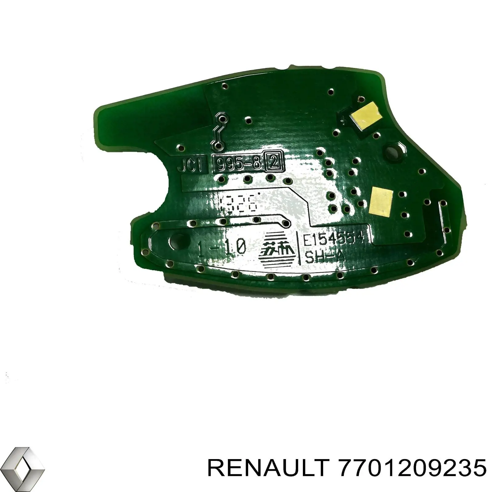 Ключ замка запалювання Renault (RVI) 7701209235 ціна, від 5.25 USD