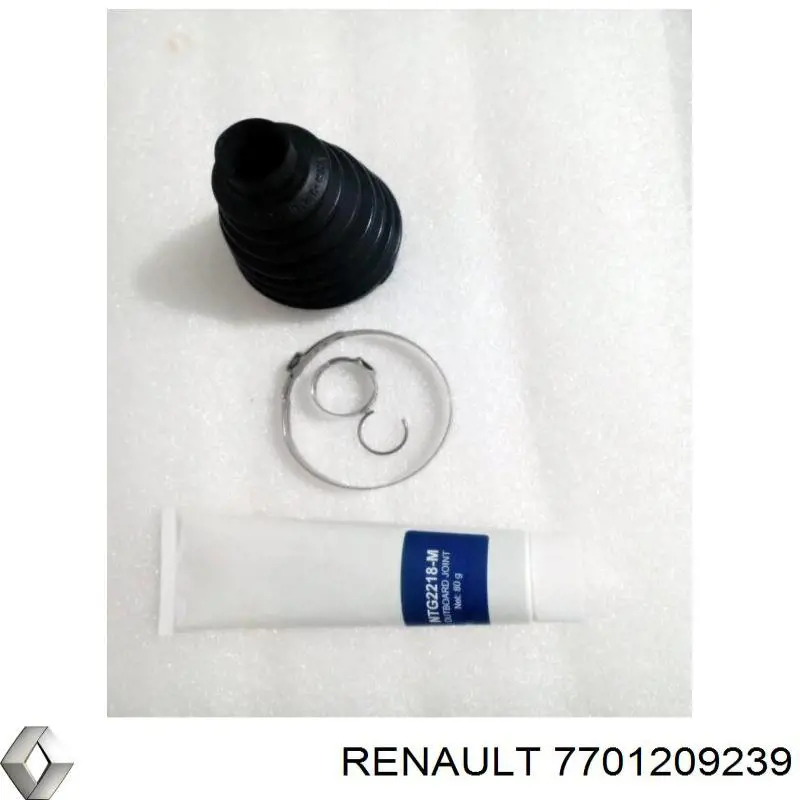 Пильник шарніра кутових швидкостей зовнішній передній Renault (RVI) 7701209239 ціна, від 12.85 USD